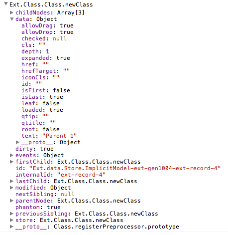 A model instance decorated with the
NodeInterface