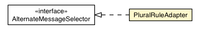 Package class diagram package PluralRuleAdapter