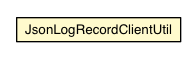 Package class diagram package JsonLogRecordClientUtil