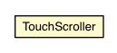 Package class diagram package TouchScroller