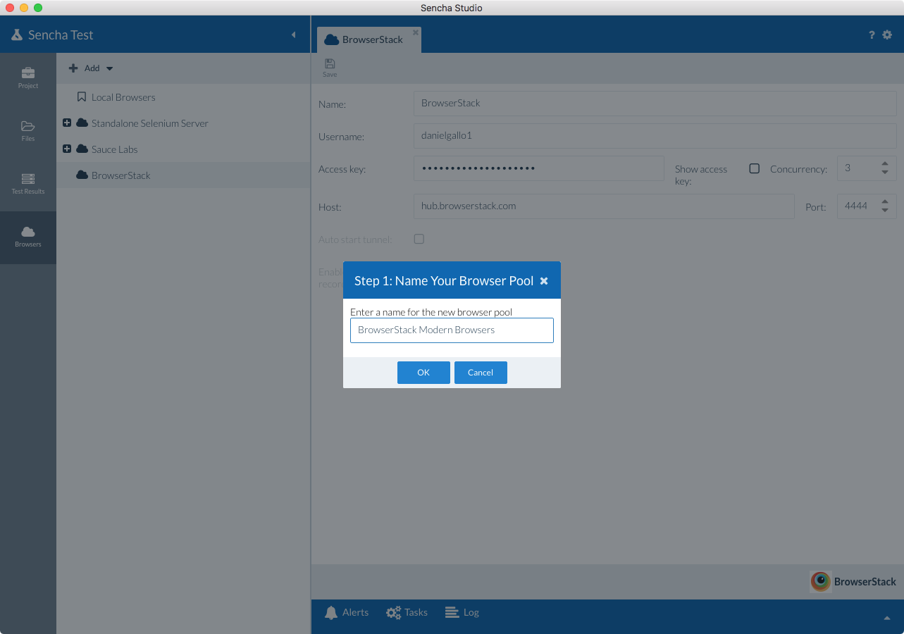 New Browser Pool